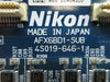 Nikon 4S019-645-1 Processor Control Card PCB AFX6BD1 NSR System Used Working