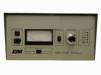 OEM-650A ENI OEM-6A-11491-52 Solid State Power Generator Tested Working Surplus