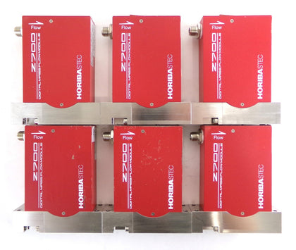 Horiba STEC Z700 Mass Flow Controller MFC SEC-Z714AGX SEC-Z724AJX Lot of 6