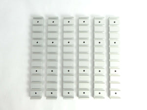 ASM 1020-104-01 Clamp .25" Gasline Inlets Reseller Lot of 6 New Surplus