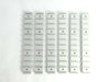ASM 1020-104-01 Clamp .25" Gasline Inlets Reseller Lot of 6 New Surplus