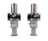 Nor-Cal Pfeiffer 0190-22670 Pneumatic Angle Valve AMAT Reseller Lot of 2 Working