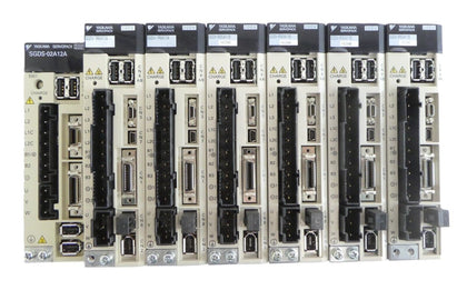 Yaskawa Electric SGDV-1R6A11 Servo Drive SERVOPACK Lot of 7 Working Surplus