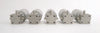 Fujikin 555025 316L-P Diaphragm Valve Type N.C. Lot of 5 Working