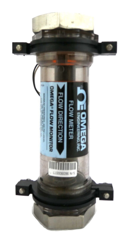 Omega Engineering 2908-0080-01 Flow Monitor Assembly Flow Meter Working Surplus