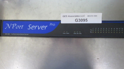 MOXA DE-303 NPort Server Pro 16 Port Serial Device