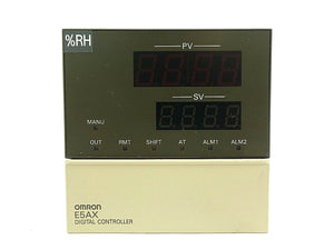Omron E5AX-LA02 Digital Process Temperature Humidity Controller %RH Working