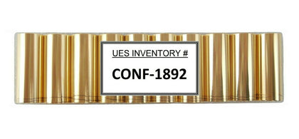 AMAT Applied Materials 0020-38186 Lamp Spacer Gold Coated Aluminum Lot of 10 New