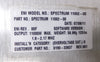 Spectrum 11002-00 ENI Power Systems 0190-33637 RF Generator 11kW Working