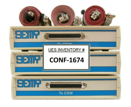 Semy Engineering 501.01.53 CSW Eight Connection PCB Box MYP9400006 Lot of 3