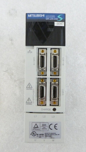 Mitsubishi Electric MR-J2S-20B-S087 AC Servo Driver MELSERVO Lot of 5 Working