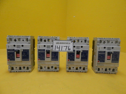 Mitsubishi NF100-CWU3 075 Circuit Breaker NF100-CWU Reseller Lot of 4 Used