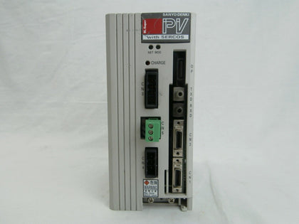 Sanyo Denki PV2A030WN61A0Y Servo Amplifier BL Super PV SERCOS Missing Door Used