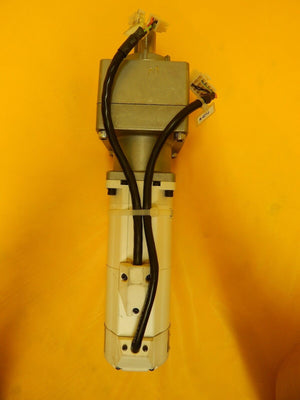 Panasonic MSMA041A1F AC Servo Motor MSMA041A43 Shimpo Reducer VRKF-9C-400 Used