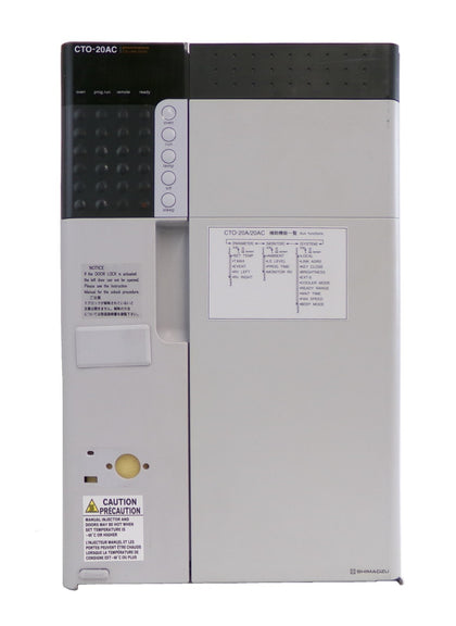 Shimadzu 228-45010-32 Prominence Column Oven CTO-20AC Sciex Untested Surplus