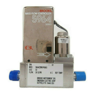 Brooks 5964C2MAP45KA Mass Flow Controller MFC Novellus 22-10522-02 Working Spare