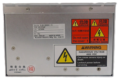 Kyosan Electric HV-PS4F HV Power Module TEL Tokyo Electron Working Surplus
