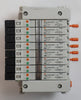 SMC EX160-SDN1A 8-Port Pneumatic Manifold AMAT 0190-13033 Lot of 2 Working