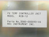 RKC Instrument RCB-12 PS TEMP Controller TEL 3D80-000090-V6 Telius Working Spare
