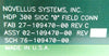 Novellus Systems 02-109470-00 Field Connector PCB HDP 300 SIOC '0' New Spare