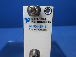 National Instruments PXI-6713 Analog Output PCB Summit ATC Handler Used Working