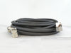 Microwave Systems M17/79-RG218 RF Coaxial Cable RF Right Angle Working