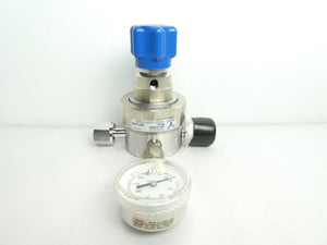 Parker 45200931EV Regulator Valve w/ Gauge SQ420E100W3PVXFS8FMF Used Working