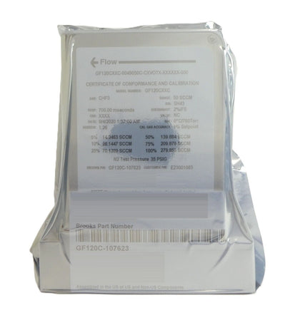 Brooks Instrument GF120C-107623 Mass Flow Controller MFC 50 SCCM CHF3 New Spare