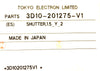 TEL Tokyo Electron ES3D10-201275-V1 Etch System Shutter Assembly 1.5 New Surplus