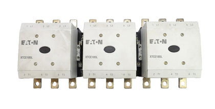 Eaton XTCE185L 3-Pole Contactor Moeller Series Lot of 3 Working Surplus