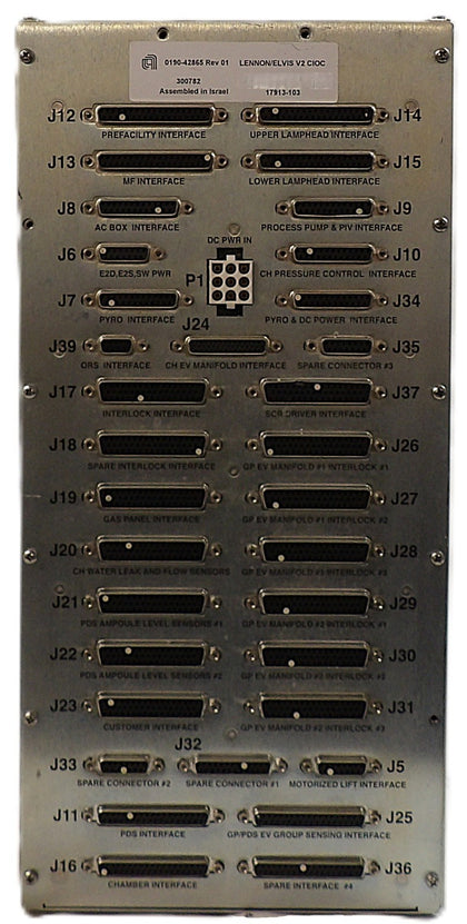 AMAT Applied Materials 0190-42865 LENNON/ELVIS V2 CIOC Module Working
