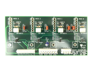 August Technology 200749 Inspection System Servo Amp I/O PCB 300581 Working