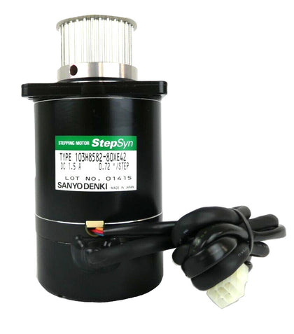 Sanyo Denki 103H8582-80XE42 DC Stepping Motor StepSyn TEL TS3386-001134-11 New
