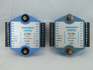 Omega D1701 Digital Input/Output Transmitter OMEGABUS Reseller Lot of 2 Used