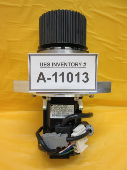 Yaskawa Electric SGMAH-02A1A4S AC Servo Motor Assembly Used Working