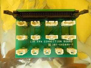 TEL Tokyo Electron 381-642446-1 I/F FPA Connection Board PCB MARK 8 Used
