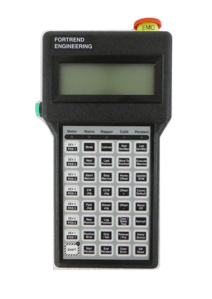 Fortrend Engineering T1092 Robot Teach Pendent QTERM-II SCARA Working Spare