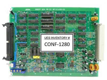 JEOL BP101498-03 SWEEP GEN PB(2) PCB Card JWS-2000 Wafer Review SEM Working