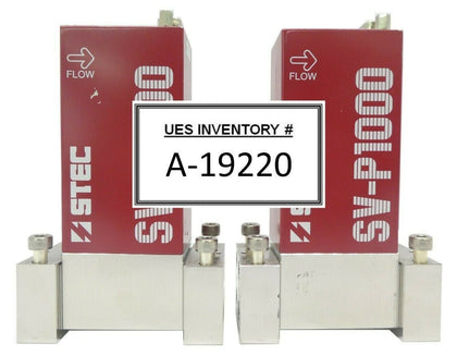 STEC SV-P1203-002 Pneumatic Flow Controller SV-P1000 Reseller Lot of 2 Working