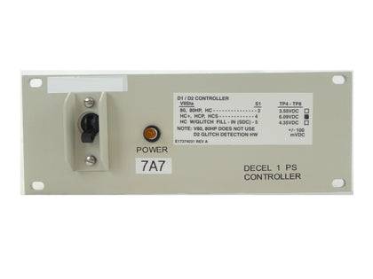 Varian Semiconductor VSEA E11326000 Decel 1 PS D1/D2 CONTROLLER VIISta Working