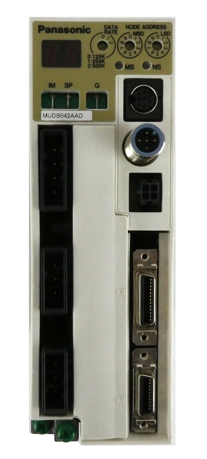 Panasonic MUDB042AAD AC Servo Driver 400w Working Surplus