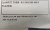 Mattson Technology 304-16336-00 A3 Quartz Tube 304-16336-00-P1 Lot of 4 New