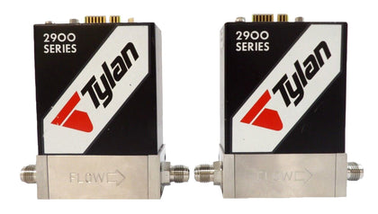 Tylan FC-2960MEP5 Mass Flow Controller 2900 Series MFC N2 Lot of 2 Working