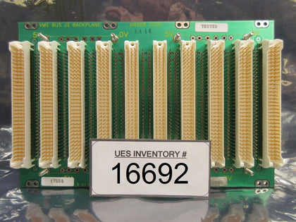 BICC VERO 415-55725 VME Bus J2 Backplane Board PCB Ultratech Stepper Used