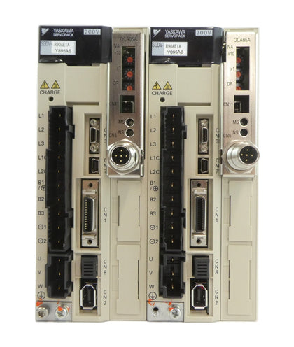 Yaskawa Electric SGDV-OCA05A Servo Drive SERVOPACK Lot of 2 Working