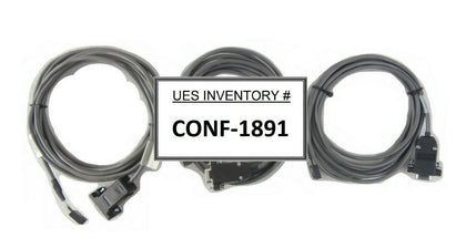 Brooks Automation BM46384 300mm Robot CAR AMHS Debug Serial Cable Lot of 3 New