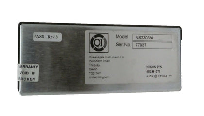 Queensgate NS2303/A 3-Channel Position Sensor SDL Nikon 4S588-271 NSR Working