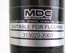 MDC Vacuum Products 313029-2003 Pneumatic Angle Valve Working Surplus