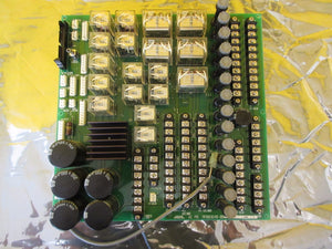 JEOL MP003648-00 AC PB Relay Power Distribution Board PCB JEM-2010F TEM Used