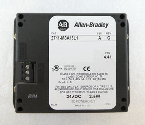 AB Allen-Bradley 2711-M3A18L1 Operator Display Panel HMI PanelView 300 Working
